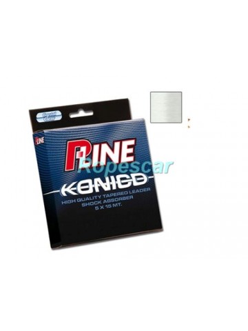 Inaintas monofilament conic Konico Tapered Leader  0.23-0.57 mm. /15 M  - P Line